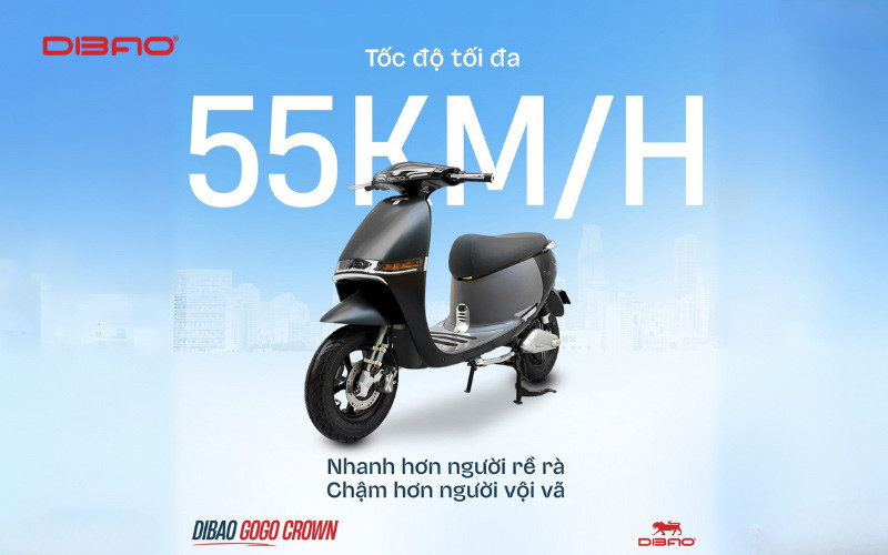 Dibao GOGO Crown thu hút giới trẻ bởi thiết kế bo tròn độc đáo, nhỏ gọn